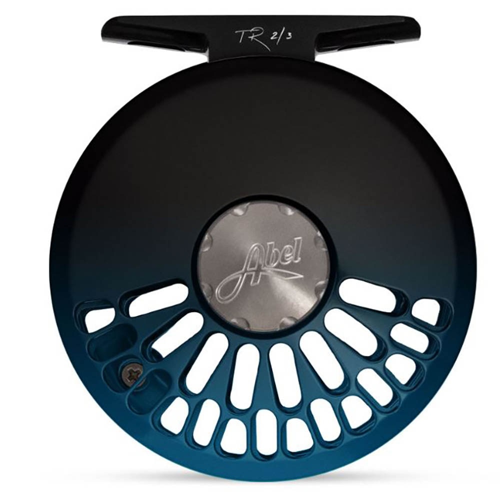 Abel TR 4/5 Reel in Satin Black Blue Fade